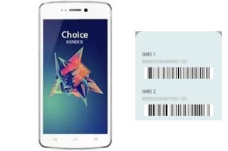 Comment voir le code IMEI dans Choice