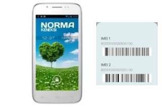 Comment voir le code IMEI dans Norma