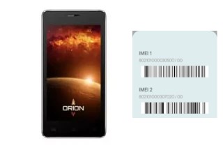 Comment voir le code IMEI dans Orion
