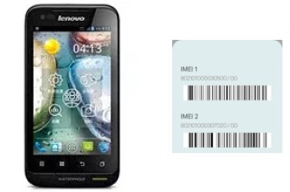 Comment voir le code IMEI dans A660