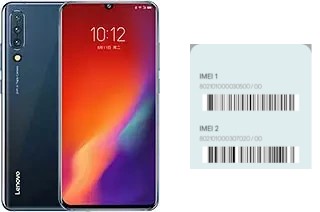 Comment voir le code IMEI dans Lenovo Z6