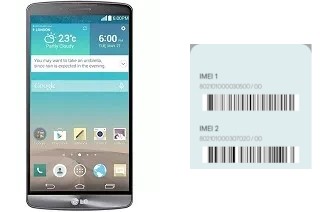 Comment voir le code IMEI dans LG G3