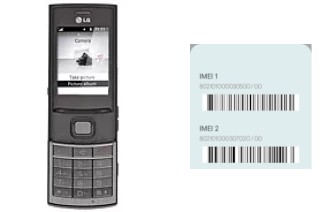 Comment voir le code IMEI dans GD550 Pure