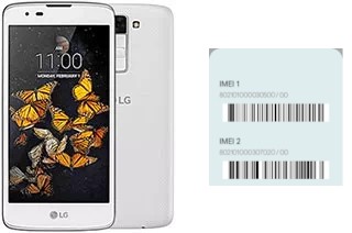 Comment voir le code IMEI dans LG K8