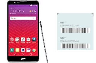 Comment voir le code IMEI dans Stylo 2