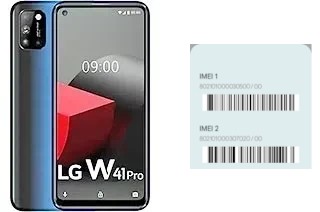 Comment voir le code IMEI dans W41+