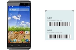 Comment voir le code IMEI dans A104 Canvas Fire 2
