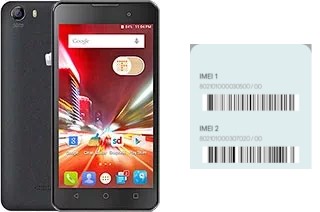 Comment voir le code IMEI dans Canvas Spark 2 Q334