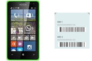 Comment voir le code IMEI dans Lumia 532