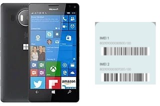 Comment voir le code IMEI dans Lumia 950 XL Dual SIM