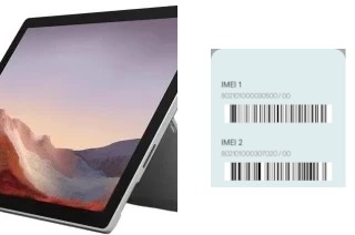 Comment voir le code IMEI dans Surface Pro 7