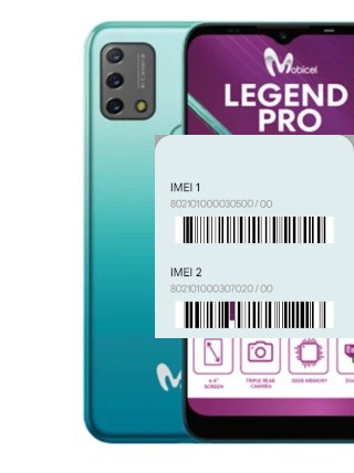 Comment voir le code IMEI dans Legend Pro