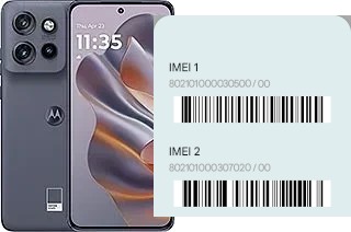 Comment voir le code IMEI dans Edge 50 Neo
