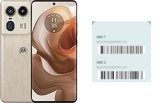 Comment voir le code IMEI dans Moto X50 Ultra