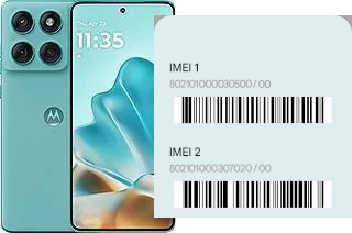 Comment voir le code IMEI dans Edge 60 Fusion