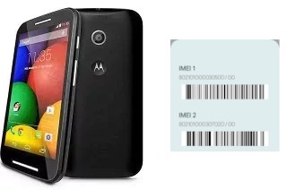 Comment voir le code IMEI dans Moto E Dual SIM