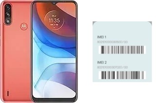 Comment voir le code IMEI dans Moto E7i Power