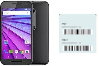 Comment voir le code IMEI dans Moto G Dual SIM (3rd gen)
