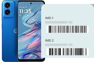 Comment voir le code IMEI dans Moto G45