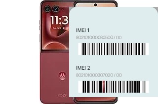 Comment voir le code IMEI dans Razr Ultra 2025