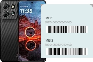 Comment voir le code IMEI dans ThinkPhone 25