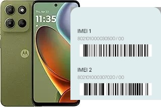 Comment voir le code IMEI dans Moto G15 Power