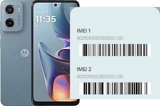 Comment voir le code IMEI dans Moto E15
