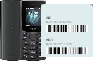 Comment voir le code IMEI dans 105 4G 2nd Edition