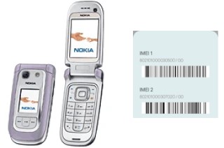 Comment voir le code IMEI dans 6267