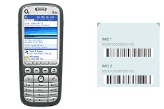 Comment voir le code IMEI dans XDA phone