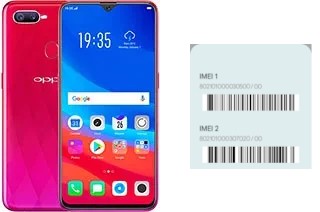 Comment voir le code IMEI dans Oppo F9