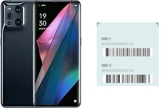 Comment voir le code IMEI dans Find X3 Pro