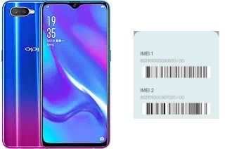 Comment voir le code IMEI dans RX17 Neo