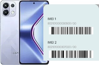 Comment voir le code IMEI dans Oppo K13
