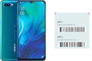 Comment voir le code IMEI dans Reno A