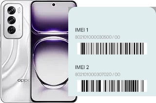 Comment voir le code IMEI dans Reno12
