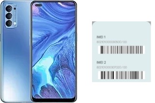 Comment voir le code IMEI dans Reno4