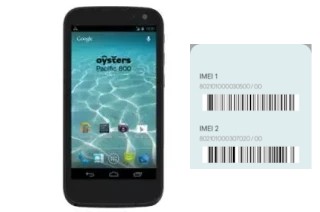 Comment voir le code IMEI dans Pacific 800