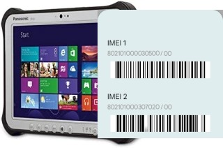 Comment voir le code IMEI dans Toughpad FZ-G1