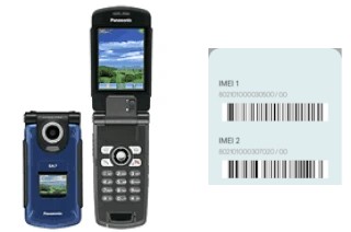 Comment voir le code IMEI dans Panasonic SA7