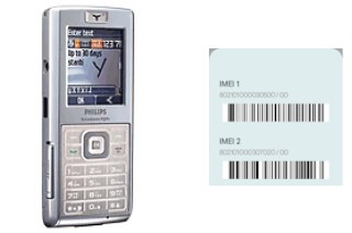 Comment voir le code IMEI dans Xenium 9@9t