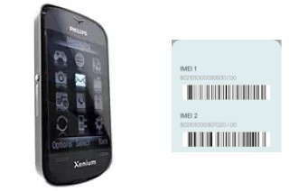 Comment voir le code IMEI dans X800