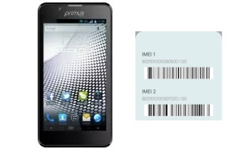 Comment voir le code IMEI dans Primux Beta