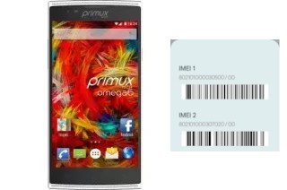 Comment voir le code IMEI dans Primux Omega 6