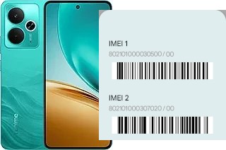 Comment voir le code IMEI dans Realme 14T
