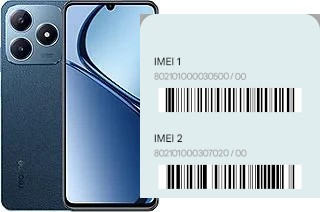 Comment voir le code IMEI dans Realme C63