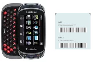 Comment voir le code IMEI dans T669 Gravity T