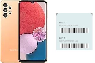 Comment voir le code IMEI dans Galaxy A13