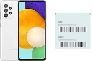 Comment voir le code IMEI dans Galaxy A52 5G