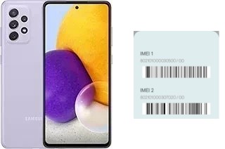 Comment voir le code IMEI dans Galaxy A72 5G